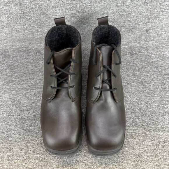 ✅Womens 7.5M Wanderlust Sudbury Chukka Boots Waterproof Brown Aqua Canada Insole - Picture 8 of 13